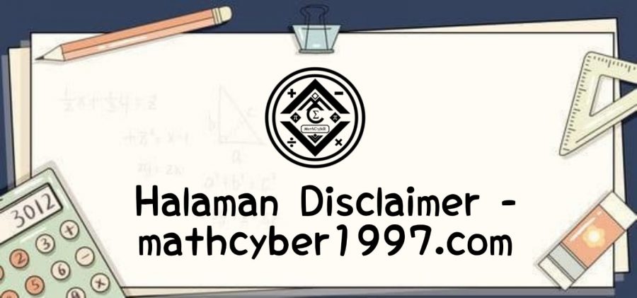 Disclaimer Mathcyber1997