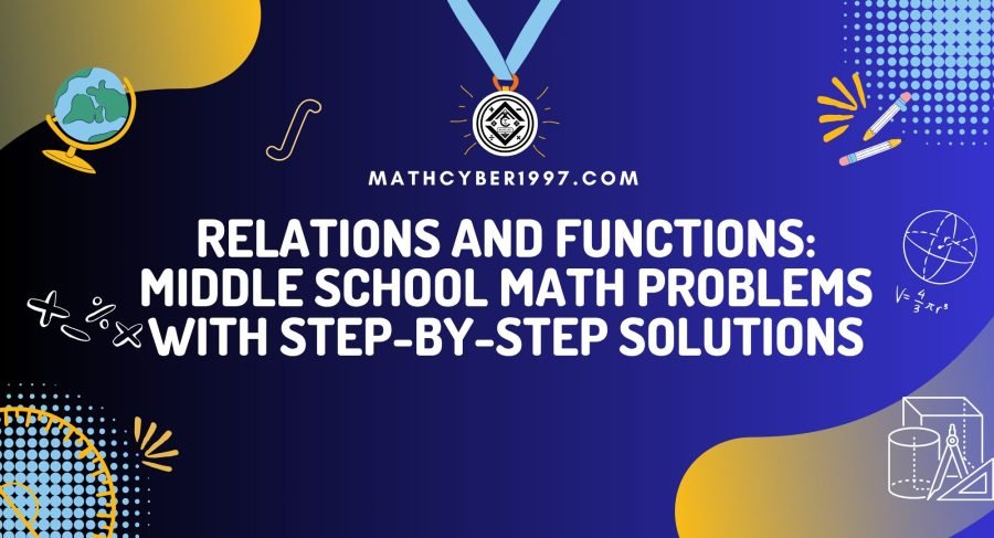 Relations and Functions
